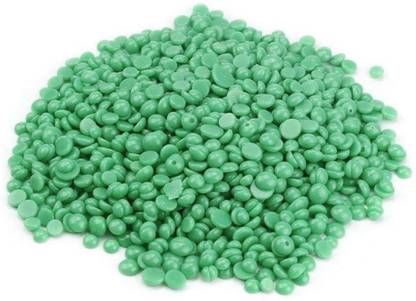 GJSHOP H20 Brazilian ntural body wax bean and ntural hard wex streepless Green 100 gm Wax