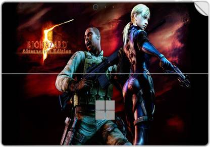 GADGETSWRAP GWSA-9941 Printed Resident Evil Jill Valentine 41 Skin Vinyl Laptop Decal 12.3