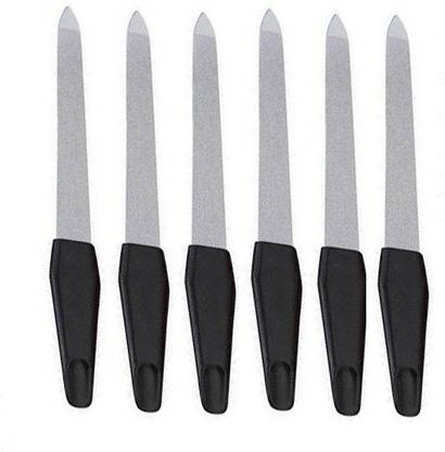 RTB 6 Pcs Metal Double Sided Nail Filer