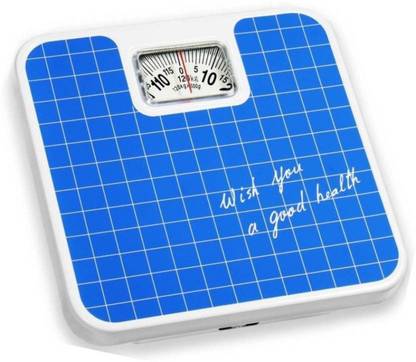 WDS Weight Machine For Human Body With Capacity 120 Kg Mechanica Weighing Scale  (Blue) Weighing Scale