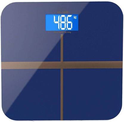 MCP SF 180 Personal Body Weight Machine Digital 8mm Toughened Glass WIth Backlit LCD Display Multi Color Weighing Scale Weighing Scale