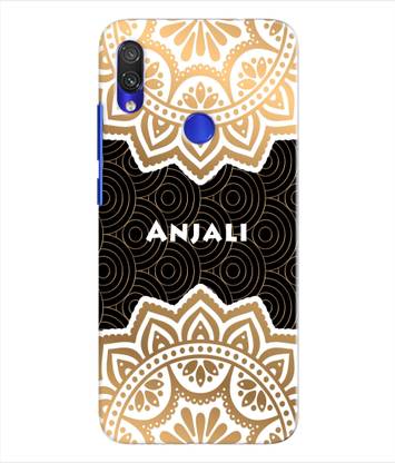 ETECHNIC Back Cover for Redmi Note 7 With Name Anjali