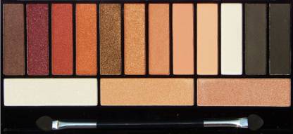 FIRSTZON 15 color matte and shimmer and 3 highlighter eyeshadow palette (6834-2) 22 g
