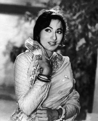 Madhubala HD Wall Poster Print (Texture Paper 12x18 Inches) Paper Print