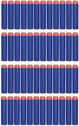 ZZ ZONEX (Pack of 40) Blue Bullet Foam Dart Bullets f Darts & Plastic Bullets