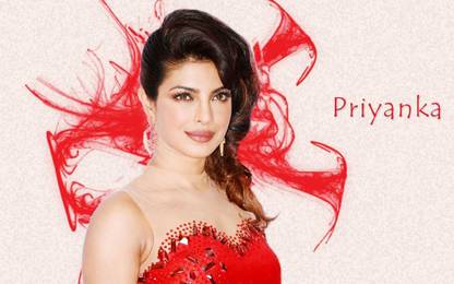 Beautiful Actress Priyanka Chopra HD Wallpaper Poster Multicolor Print Paper Print