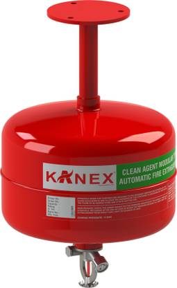 Kanex MODULAR CLEAN AGENT HFC 236fa ( NON ISI ) 5 Kgs. KMCRQ-5 Fire Extinguisher Fire Extinguisher Mount