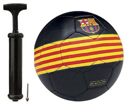 SBS Barca Black With Air pump Football Kit