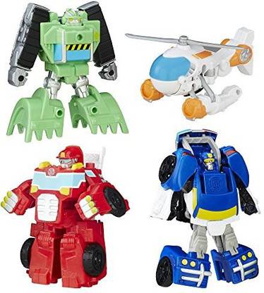 TRANSFORMERS Playskool Heroes Rescue Bots Griffin Rock Rescue Team