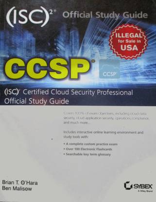CCSP (Isc)2 Certified Cloud Security Professional Official Study Guide First Edition