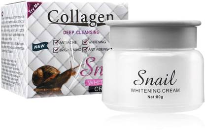 Snail Collagen Deep Cleansing Skin Whitening Cream