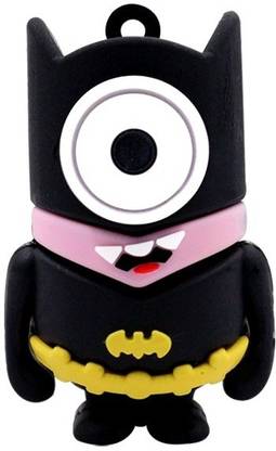 PANKREETI PKT536 Cute Minion Batman 32 GB Pen Drive Compatible with Gaming Console, Desktop Computer, Television, Audio Player, Laptop USB 2.0 Rubber Case