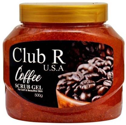 Club R Coffee Gel  Scrub