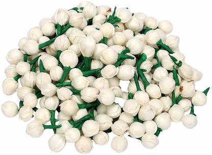devine ARTIFICIAL MOGRA BUD PACK OF 250. White Jasmine Artificial Flower