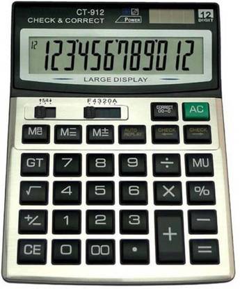 CT 912 CALCULATOR T-912 Basic  Calculator