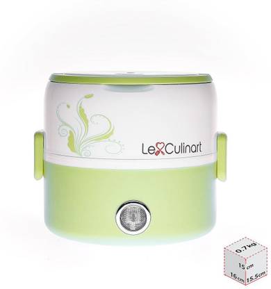MEZIRE ™Travel Multi-Function 1.2L White Electric Rice Cooker with Steaming Feature (Green) Electric Rice Cooker