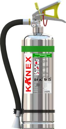 Kanex Fire Clean Agent (Fe 36) 2 Kg Ss Body 1A:21B Fire Extinguisher Is 15683 Fire Extinguisher Mount