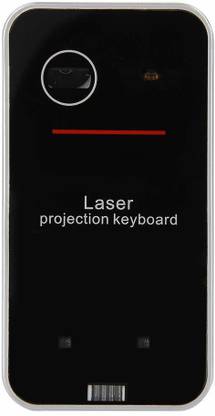 Tobo laser touch keyboard Bluetooth Multi-device Keyboard(Black)TD-596KM Bluetooth Laptop-size Multi-device Keyboard