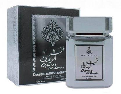 Khalis perfumes Qamar Al Zaman Fragrance Perfume Spray - 100ml Eau de Parfum  -  100 ml