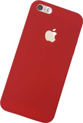 Midkart Back Cover for iPhone 5 / 5S / 5SE Grip Case Red Matte Silicone 360 Degree Protection