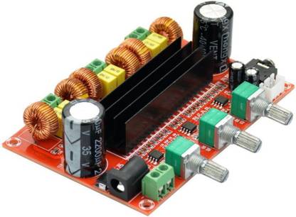 REES52 2.1 Digital Audio Amplifier Board Sub Speaker Amplifiers Car Stereo AMP Module for Audio System Micro Controller Board Electronic Hobby Kit