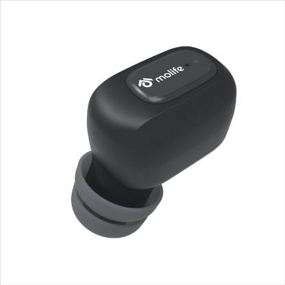 Molife Molecule Plus Sweat & Splash Resistant,Earpod (Black) Bluetooth
