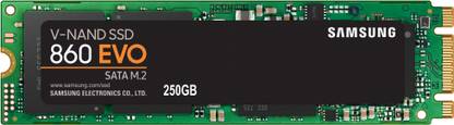 SAMSUNG 860 EVO 250 GB Laptop, All in One PC's, Desktop Internal Solid State Drive (SSD) (MZ-N6E250BW)