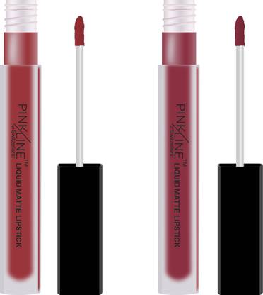 Pink line Soft Matte Liquid Lipstick BOW TIE & CRANBERRY