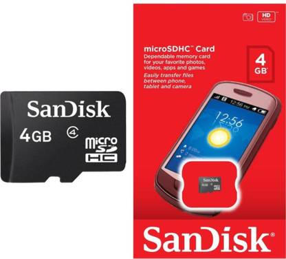 SanDisk Memory Card 4 Gb Class 4..11qqq11050022210110110111111 2 4 GB SD Card Class 2 20 MB/s  Memory Card Compatible with Computer