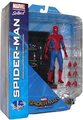 Diamond Select Toys Marvel Select: Spider-Man Homecoming Movie Action Figure