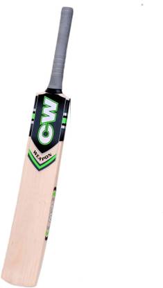 CW WEAPON Full Size Hard Tennis Play Light Weight Thick Edges Kashmir Willow Cricket  Bat For 15+ Yrs