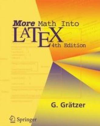 More Math into Latex