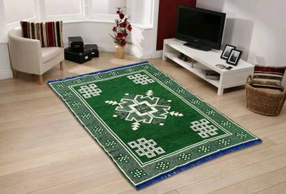 Globe Rudra Multicolor Cotton Carpet