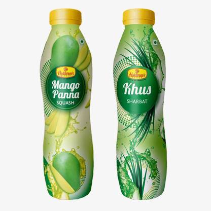 Haldiram's Khus Squash and Mango Pana Squash (Combo Pack)