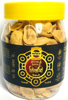 Mithila Naturals TILAURI GOLD ( Tilauri ) - MS-509-TIL Fryums