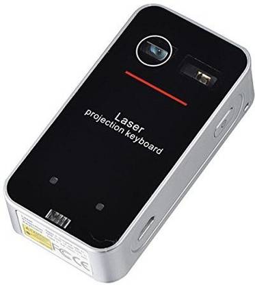Zahuu PSAH-1652 Virtual Laser Standard Multi-device Keyboard Compatible with Desktop, Laptop, Mac
