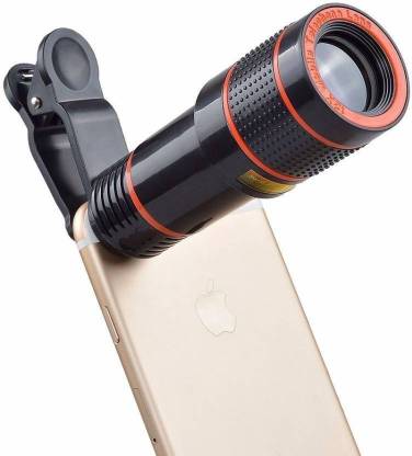 Mzee Universal MobileA 8X Zoom Mobile Phone Telescope Lens with Adjustable Clip Mobile Phone Lens