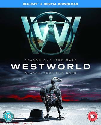 Westworld: The Complete Season 1 & 2 - The Maze + The Door (Blu-ray + Digital Download) (6-Disc Box Set) (Slipcase with Digi-Pack + Region Free + Fully Packaged Import)