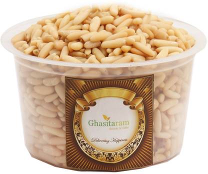 Ghasitaram Gifts Pine Nuts-Pine Nuts Without Shell (Chilgoza)- 200 gms Pine Nuts