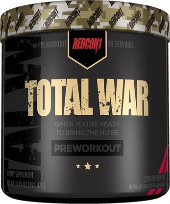 Redcon1 TOTAL WAR PRE WORKOUT STRAWBERRY KIWI BCAA