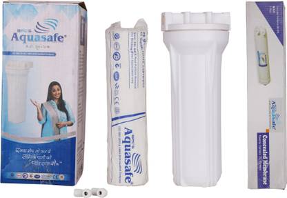 aqua safe PP Spun Filter Cartridge, 5 Micron Pre Filter Set and Reverse Osmosis TFC Element Concealed Membrane Solid Filter Cartridge
