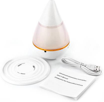sygnific Room Air Freshener Humidifier With Multi Color LED Night Light For Car, Home And Office Humidifier