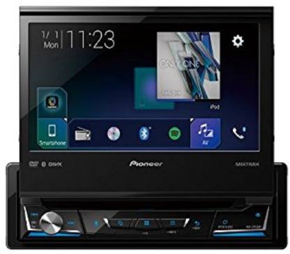 Pioneer AVH-Z7150BT 1-DIN AV Receiver with 17.8 cm Screen fold Out Touchscreen Display Apple CarPlay Android Auto AppRadio Mode plus Bluetooth Parking Assist Car Stereo