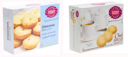 KARACHI BAKERY Osmania Biscuit & Chai Biscuit Combo Blast Cookies Biscuit