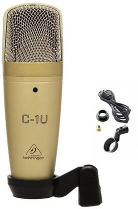Behringer C-1U Professional Large-Diaphragm Studio Condenser USB Microphone