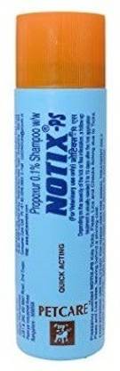 Pet Care NOTIX PS Propoxur 0.1 % Anti-dandruff, Flea and Tick, Hypoallergenic, Whitening and Color Enhancing, Conditioning, Anti-parasitic, Allergy Relief, Anti-microbial, Anti-fungal, Anti-itching nice Dog Shampoo
