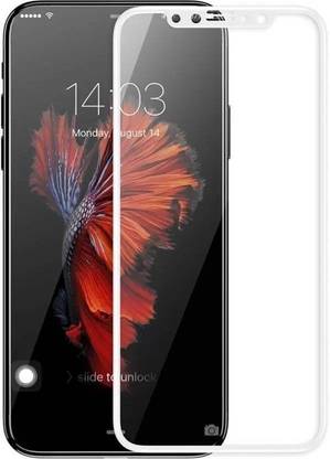 Kuber Edge To Edge Tempered Glass for Apple Iphone X 5D Glass