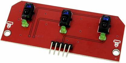 REES52 5V 3 Channel Infrared Line Track Tracking Tracker Sensor Module for Arduino AVR ARM PIC Micro Controller Board Electronic Hobby Kit