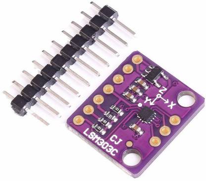 REES52 GY-LSM303C LIS3MDL 3 Axis Magnetometer Acceleration Sensor Module Micro Controller Board Electronic Hobby Kit