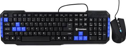 Consistent Gaming Keyboard and Mouse specially for PUBG Combo Set